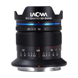 Objektīvi bezspoguļa kamerām - Laowa 14 mm f/4,0 FF RL Zero-D for Nikon Z - ātri pasūtīt no ražotāja