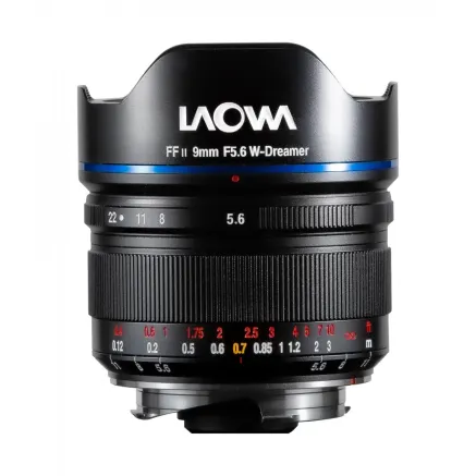 Laowa 9 mm f/5,6 FF RL priekš Leica M Black