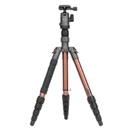 Photo Tripods - Fotopro X-go Gecko tripod with ball head FPH-42Q - grey-brown - quick order from manufacturerPhoto Tripods - Fotopro X-go Gecko tripod with ball head FPH-42Q - grey-brown - quick order from manufacturer