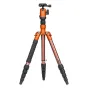 Штативы для фотоаппаратов - Fotopro X Go Gecko Oranje Aluminum Tripod X Go Gecko Orange - быстрый заказ от производителя