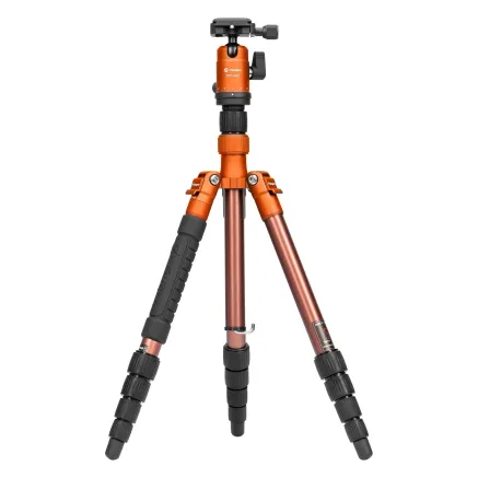 Fotopro X Go Gecko Oranje Aluminum Tripod X Go Gecko Orange