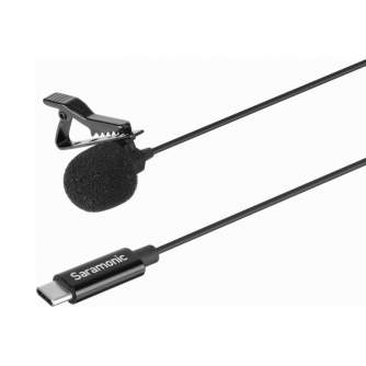 Микрофоны - SARAMONIC LAVMICRO U3B LAVALIER MIC FOR USB TYPE-C DEVICES (6M) LAVMICRO U3B - быстрый заказ от производителя