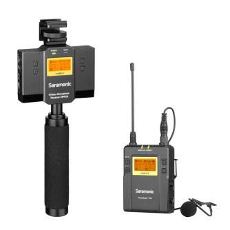 Wireless Lavalier Microphones - Saramonic UwMic9 Kit 12 (SP-RX9 + TX9) - quick order from manufacturer