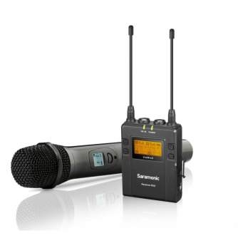 Mikrofoni - Saramonic UwMic9 Wireless Audio Kit 4 (RX9 + HU9) - ātri pasūtīt no ražotāja