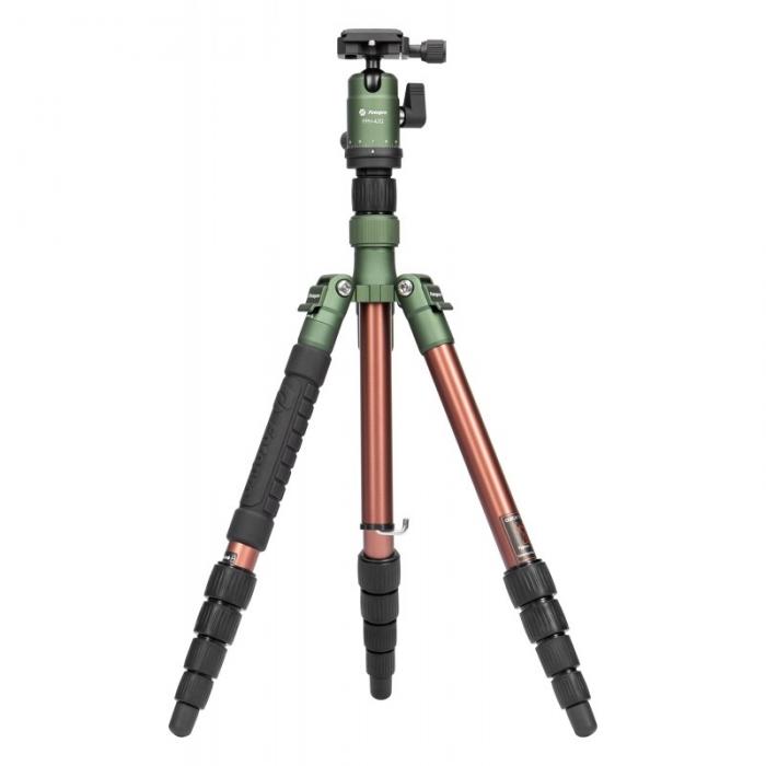 Штативы для фотоаппаратов - Fotopro X-go Gecko tripod with FPH-42Q Ballhead green brown - быстрый заказ от производителя