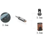 Адаптер UGREEN 2.5mm на 3.5mm с позолоченными контактами для передачи высококачественного звука между устройствами
