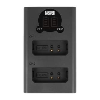 Kameras bateriju lādētāji - Newell DC-USB charger for LP-E10 batteries - купить сегодня в магазине и с доставкой