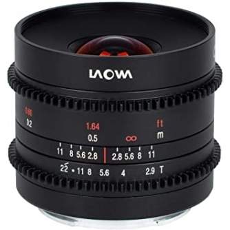 CINEMA видео объективы - Laowa 9 mm T2,9 Zero-D Cine for Sony E - быстрый заказ от производителя