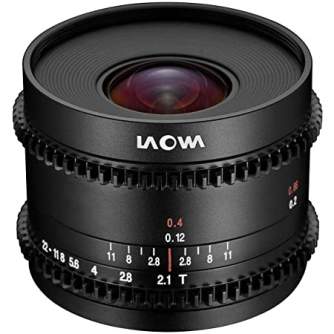 CINEMA видео объективы - Laowa 7,5 mm T2,1 Cine for Micro 4/3 - быстрый заказ от производителя