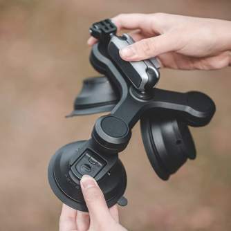 Sporta kameru aksesuāri - PGYTECH Three-Arm Suction Mount - ātri pasūtīt no ražotāja
