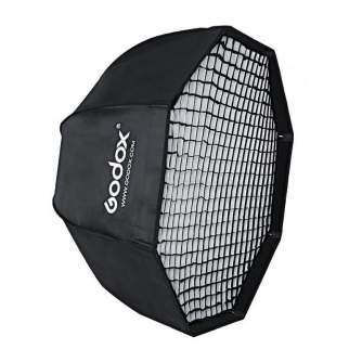 Софтбоксы - Godox SB-GUBW120 Umbrella style softbox with grid Octa 120cm - быстрый заказ от производителя