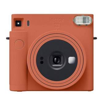 Фотоаппараты моментальной печати - FUJIFILM instax SQUARE SQ1 Terracotta Orange instant camera - купить сегодня в магазине и с д