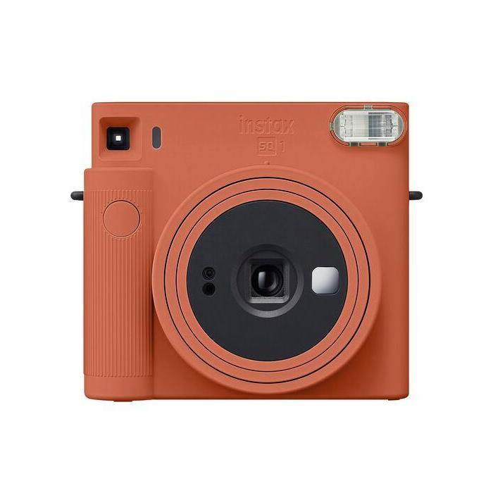 Фотоаппараты моментальной печати - FUJIFILM instax SQUARE SQ1 Terracotta Orange instant camera - купить сегодня в магазине и с д