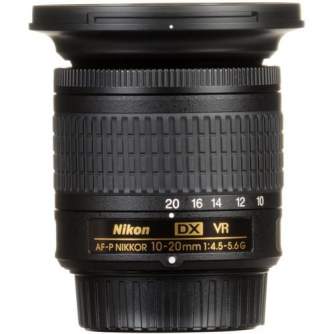 Объективы - Nikon AF-P DX NIKKOR 10-20mm f 4.5-5.6G VR - купить сегодня в магазине и с доставкой