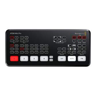Video Cameras Accessories - Blackmagic ATEM Mini Pro Switcher 4xHDMI streaming mixer rental