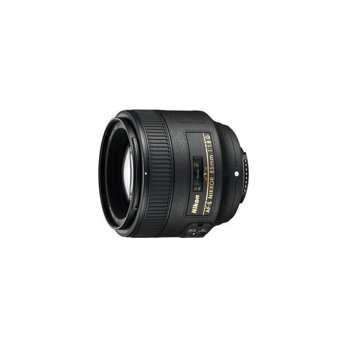 Lenses and Accessories - Nikon 85/1.8G AF-S Nikkor portret lens rental