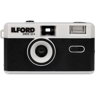 Filmu kameras - ILFORD Camera Sprite 35-II Black & Silver - perc šodien Master Foto veikalā un ar piegādi Profesionāļu labākā izvēle