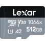 Discontinued - LEXAR PRO 1066X MICROSDHC MICROSDXC UHS I SILVER R160 W120 512GB LMS1066512G-BNA