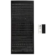 Фото подарки - FOCUS STICKERS BLACK LETTERS SMALL COMMONER 170290 - быстрый заказ от производителяФото подарки - FOCUS STICKERS BLACK LETTERS SMALL COMMONER 170290 - быстрый заказ от производителя