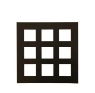 Photo Frames - FOCUS PASSEPARTOUT 50X50 COLLAGE 9 PIC BLACK W BLACK CORE 113909 - quick order from manufacturerPhoto Frames - FOCUS PASSEPARTOUT 50X50 COLLAGE 9 PIC BLACK W BLACK CORE 113909 - quick order from manufacturer