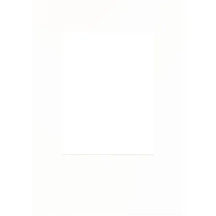 FOCUS PASEPARTOUT 50X70 30X40 POLAR WHITE 113911