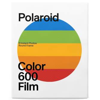 Instantkameru filmiņas - POLAROID COLOR FILM FOR 600 ROUND FRAME 6021 - perc šodien veikalā un ar piegādi