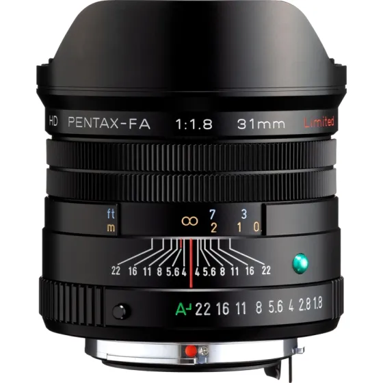 PENTAX-FA HD 31mm f/1.8 Limited (Black)
