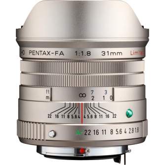 Objektīvi - RICOH/PENTAX PENTAX-FA HD 31MMF1.8 LIMITED (SILVER) 20220 - ātri pasūtīt no ražotāja