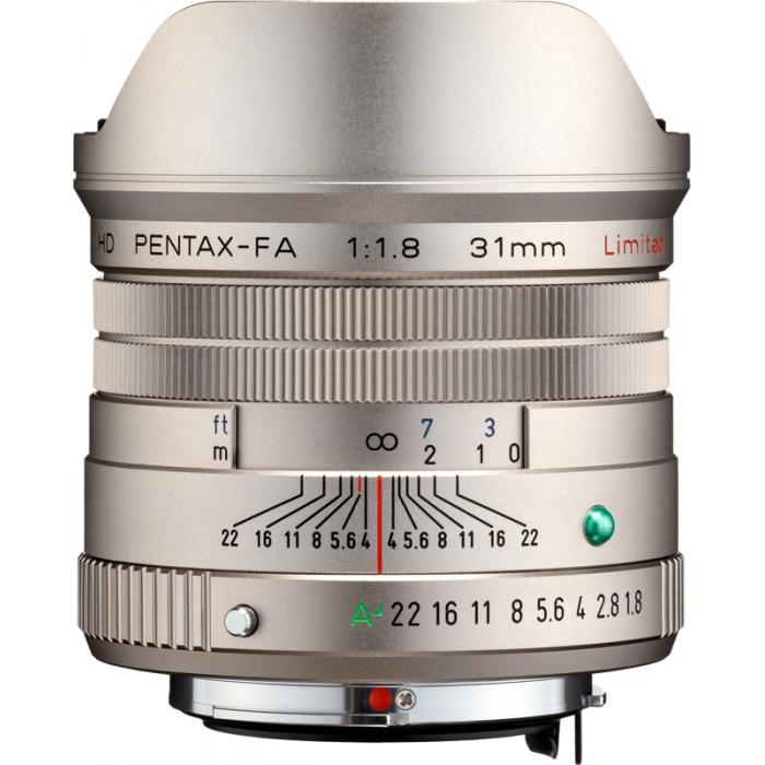 Objektīvi - RICOH/PENTAX PENTAX-FA HD 31MMF1.8 LIMITED (SILVER) 20220 - ātri pasūtīt no ražotāja