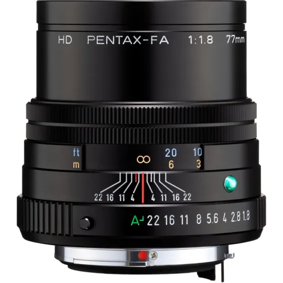 PENTAX HD FA 77mm f/1.8 Limited Lens (Black)