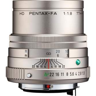 Lenses - RICOH/PENTAX PENTAX-FA HD 77MMF1.8 LIMITED (SILVER) 27890 - quick order from manufacturer