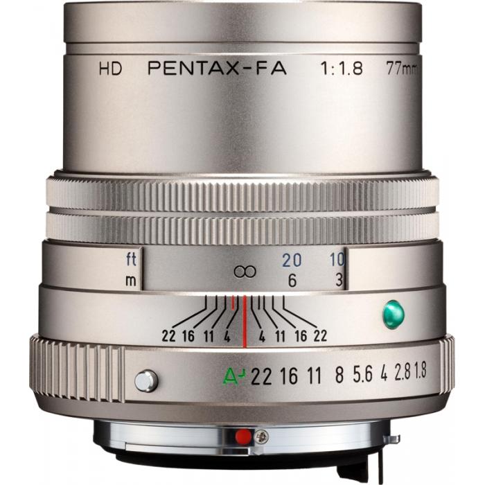 Objektīvi - RICOH/PENTAX PENTAX-FA HD 77MMF1.8 LIMITED (SILVER) 27890 - ātri pasūtīt no ražotāja