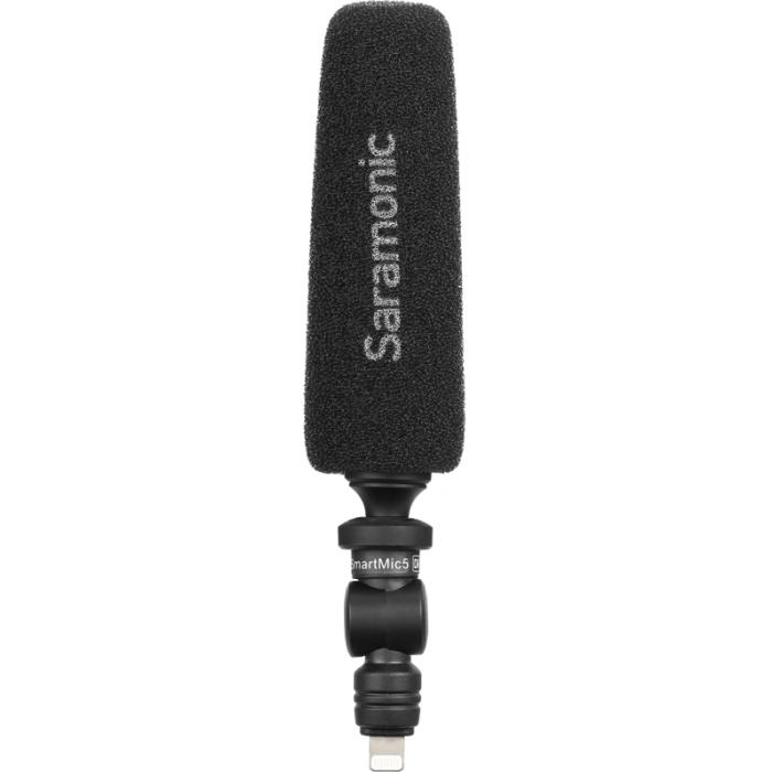 Микрофоны - SARAMONIC SMARTMIC5 shotgun mic for Lightning iPhone & iPad DI - быстрый заказ от производителя