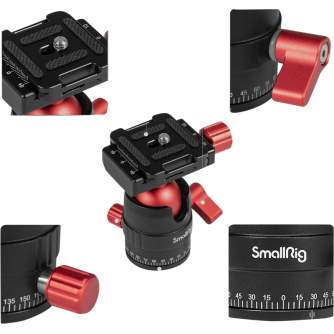 Tripod Heads - SMALLRIG 3034 PANORAMIC BALLHEAD 3034 - quick order from manufacturer