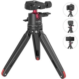 Mini Tripods - SMALLRIG 2664 TABLETOP MINITRIPOD WITH PANORAMIC BALLHEAD BUT2664 - quick order from manufacturer
