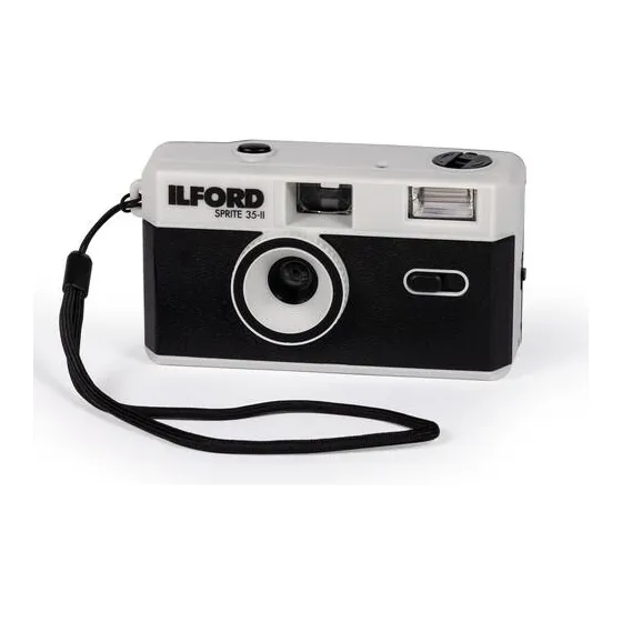 ILFORD Camera Sprite 35-II Black &amp; Silver