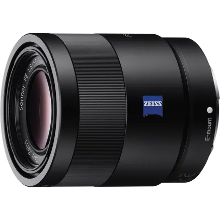 Sony Sonnar T* FE 55mm f/1.8 ZA Lens E-mount FullFrame SEL55F18Z rental