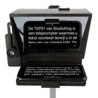 Discontinued - StudioKing Teleprompter Autocue TEP01 for Smartphones