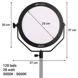 Light Panels - Falcon Eyes Bi Color LED Lamp Sophiez SO 28TD Set 1 - quick order from manufacturer