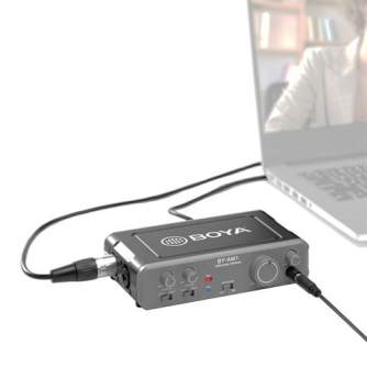 Streaming, Podcast, Broadcast - Boya Audio Adapter BY AM1 - quick order from manufacturer
