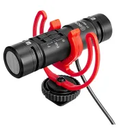 On-Camera Microphones - Boya Universal Compact Shotgun Microphone BY-MM1 Pro - buy today in Master Foto store and with deliveryOn-Camera Microphones - Boya Universal Compact Shotgun Microphone BY-MM1 Pro - buy today in Master Foto store and with delivery