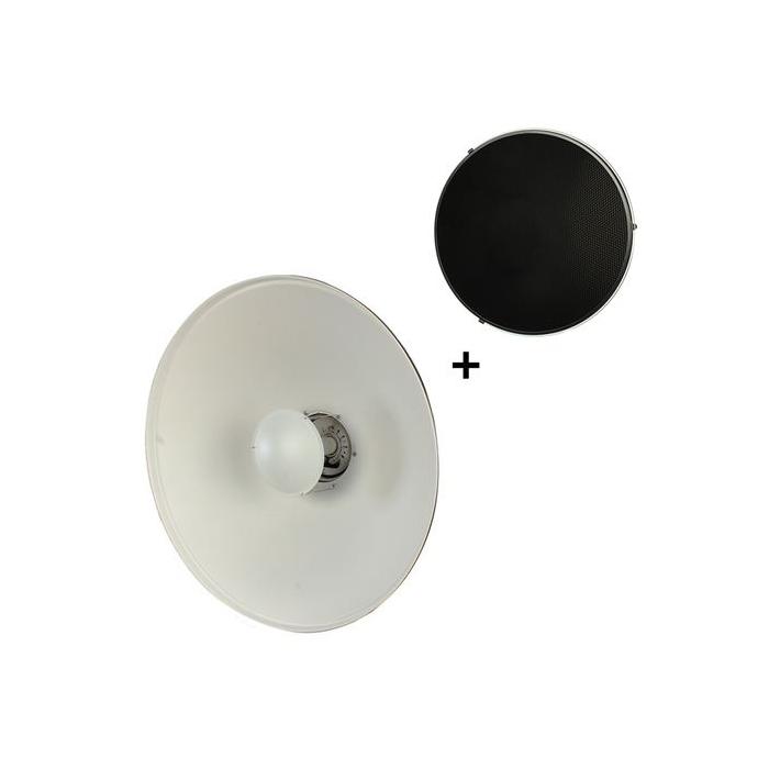 Gaismas veidotāji - StudioKing Beauty Dish White SK-BD550W 55 cm for Falcon Eyes - ātri pasūtīt no ražotāja