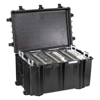 Cietie Koferi - Explorer Cases Waterproof Rack Frame Trolley Case 7641-B15U - ātri pasūtīt no ražotāja