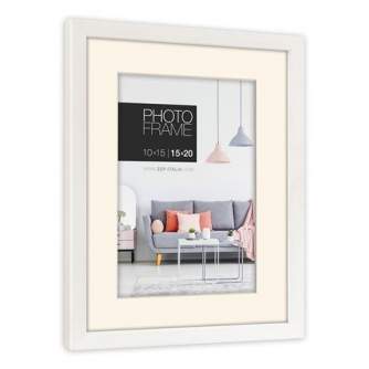 Photo Frames - Zep Photo Frame NP68W Edison White 10x15 / 15x20 cm - quick order from manufacturer
