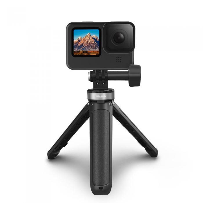 Аксессуары для экшн-камер - Telesin Mini tripod sports camera type connector - купить сегодня в магазине и с доставкой