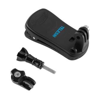 Крепления для экшн-камер - Telesin Backpack Clip mount - купить сегодня в магазине и с доставкой