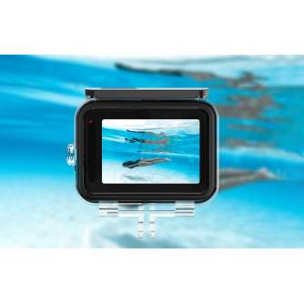 Sporta kameru aksesuāri - Telesin GP-WTP-901 45m ūdensnecaurlaidīgs futrālis GoPro Hero12 9 / 10 / 11 - perc šodien veikalā un ar piegādi