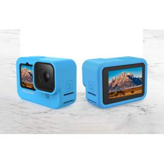 Accessories for Action Cameras - Telesin Black Silicone case for GoPro HERO11 Hero 9 HERO10 - buy today in store and with delivery