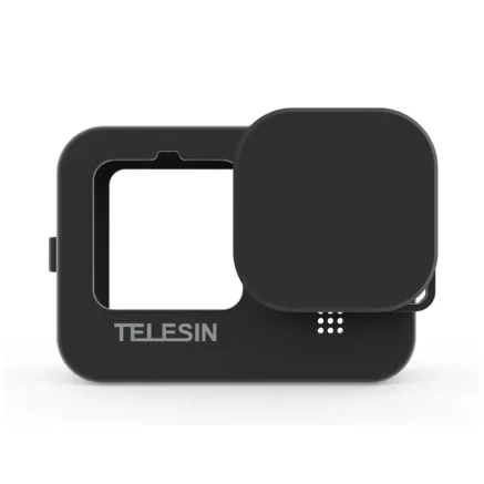 Telesin Black Silicone case for GoPro hero12 HERO11 Hero 9 HERO10