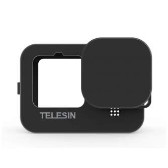 Accessories for Action Cameras - Telesin Black Silicone case for GoPro HERO11 Hero 9 HERO10 - buy today in store and with delivery